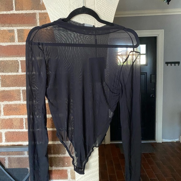 Black mesh bodysuit - Picture 1 of 1